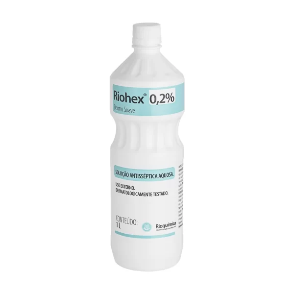 Riohex 0,2% Dermosuave 1000ml - Rioquímica