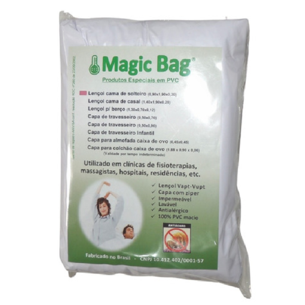 Capa Travesseiro Adulto PVC - Magic Bag