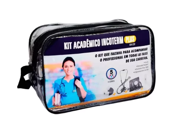 Kit Acadêmico Plus Ka120 Preto - Incoterm