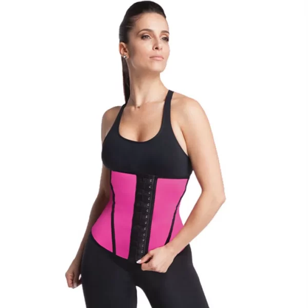 Cinta Modeladora Waist Trainer Rosa - Esbelt