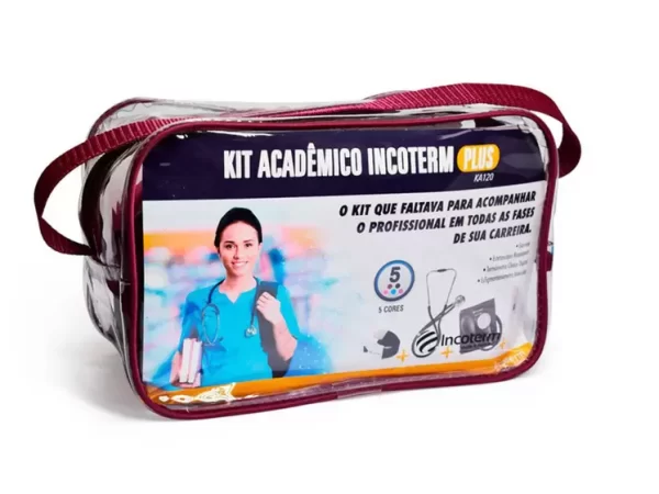 Kit Acadêmico Plus Ka120 Bordo - Incoterm