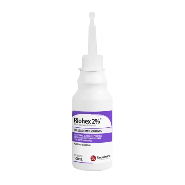 Riohex 0,2% Degermante 100ml - Rioquímica