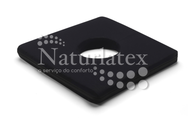 Almofada Confort Plus Quadrada C/ Orifício - Naturlatex