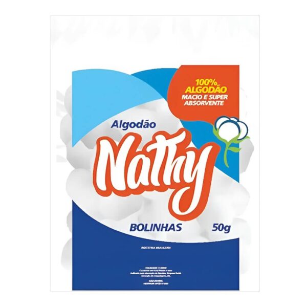 Algodão Bola 50g - Nathy